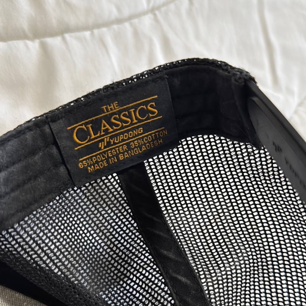 Black Baseball Cap With Brown Patch - image 4